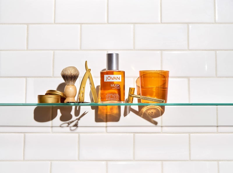 JOVAN جوفان مسك للرجال بعد الحلاقة 4 أونصة سائلة (عبوة من 1) ، نوتات القرنفل ، اللافندر ، والعنبر ، عطر للرجال ، يدوم طويلاً ، عطر يومي - Image 4